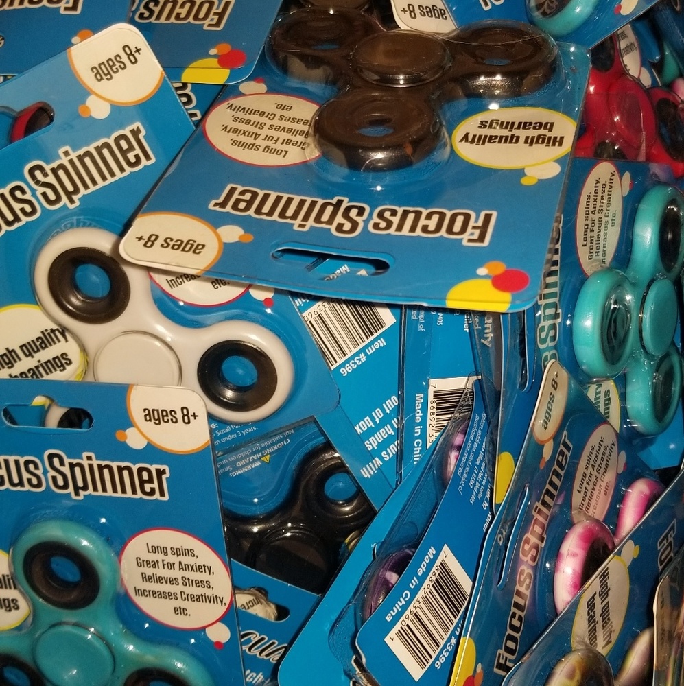 10 new fidget focus spinners